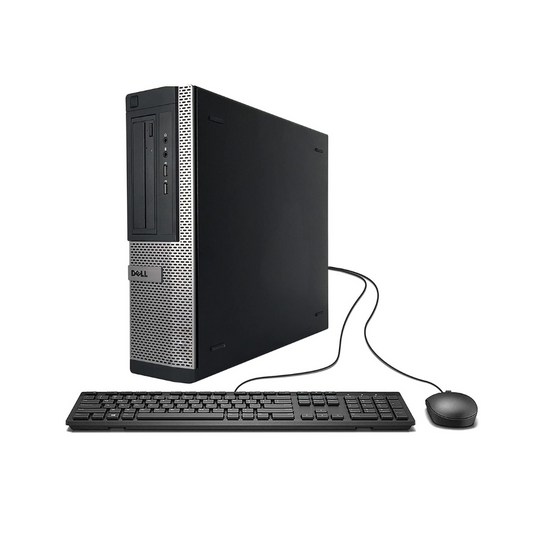 Dell Optiplex 3010 DT High Performance Business Desktop Computer Intel Quad Core i5-3470 up to 3.6GHz, 8GB Memory, 2TB HDD, DVD, Windows 10 Professional