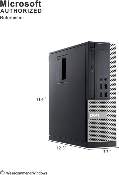 Dell Optiplex 7010 Business Desktop Computer (Intel Quad Core i5-3470 3.2GHz, 16GB RAM, 2TB HDD, USB 3.0, DVDRW, Windows 10 Professional